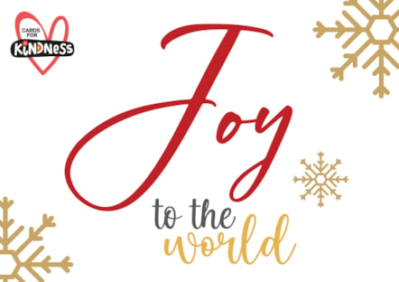 Joy to the World card