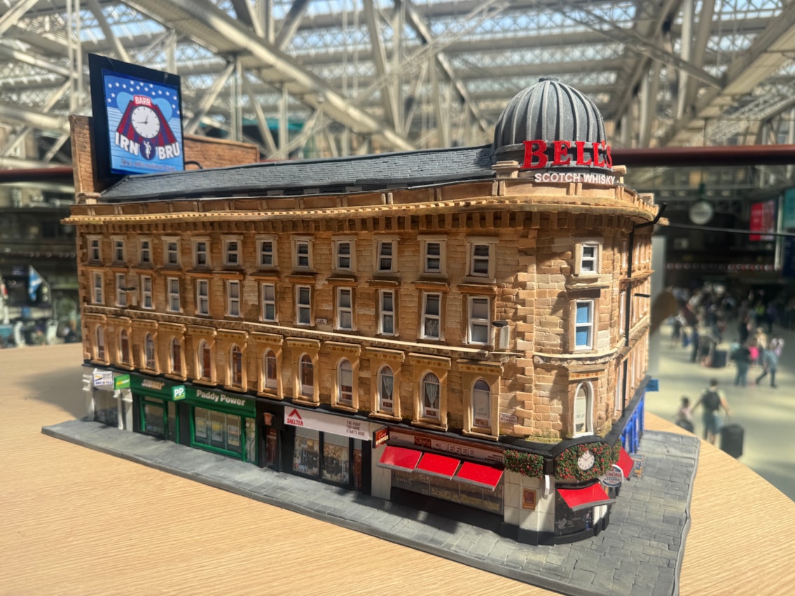 Union Street miniature model at Central Station