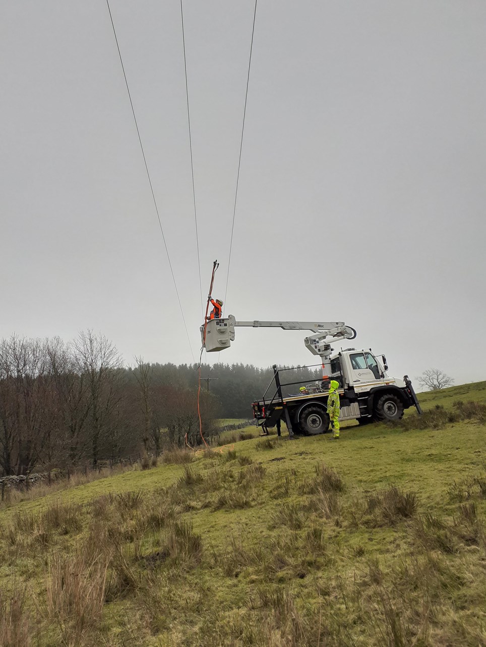 Engineers working in Cumbria