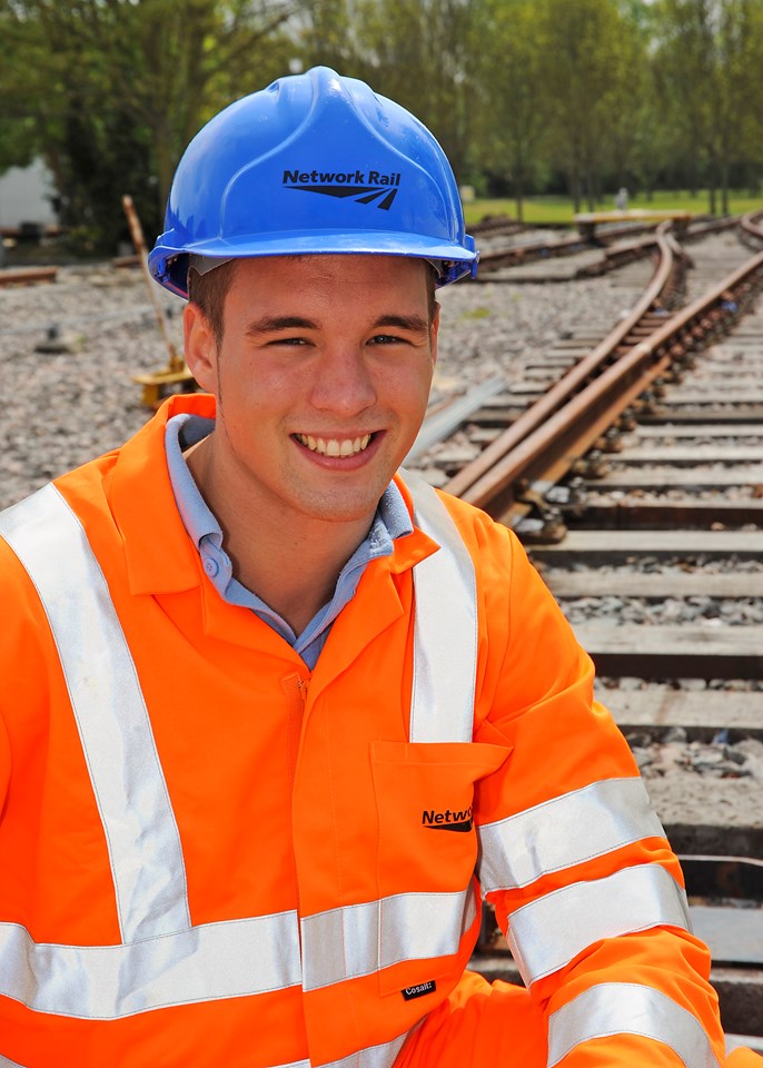 RAIL APPRENTICES ON TRACK TO WORK IN LIVERPOOL: Andy Dobson