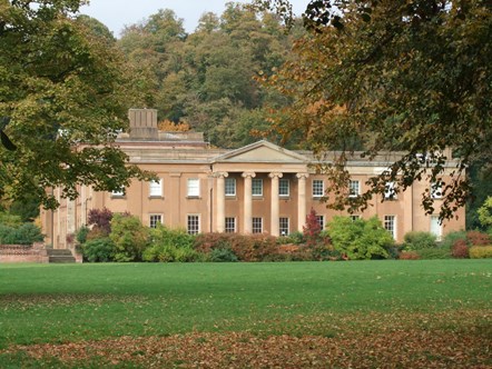 Himley Hall in autumn