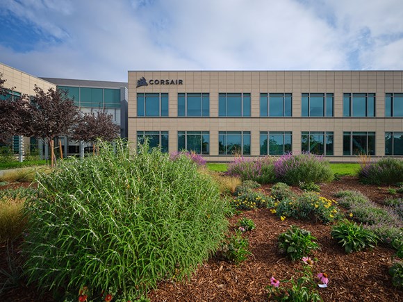 CORSAIR Commits to Climate Action by Joining The Climate Pledge with Amazon and Global Optimism: CORSAIR HQ 01