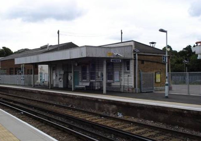 GREEN LIGHT FOR NEW STATION AT SMITHAM: Current Smitham Station