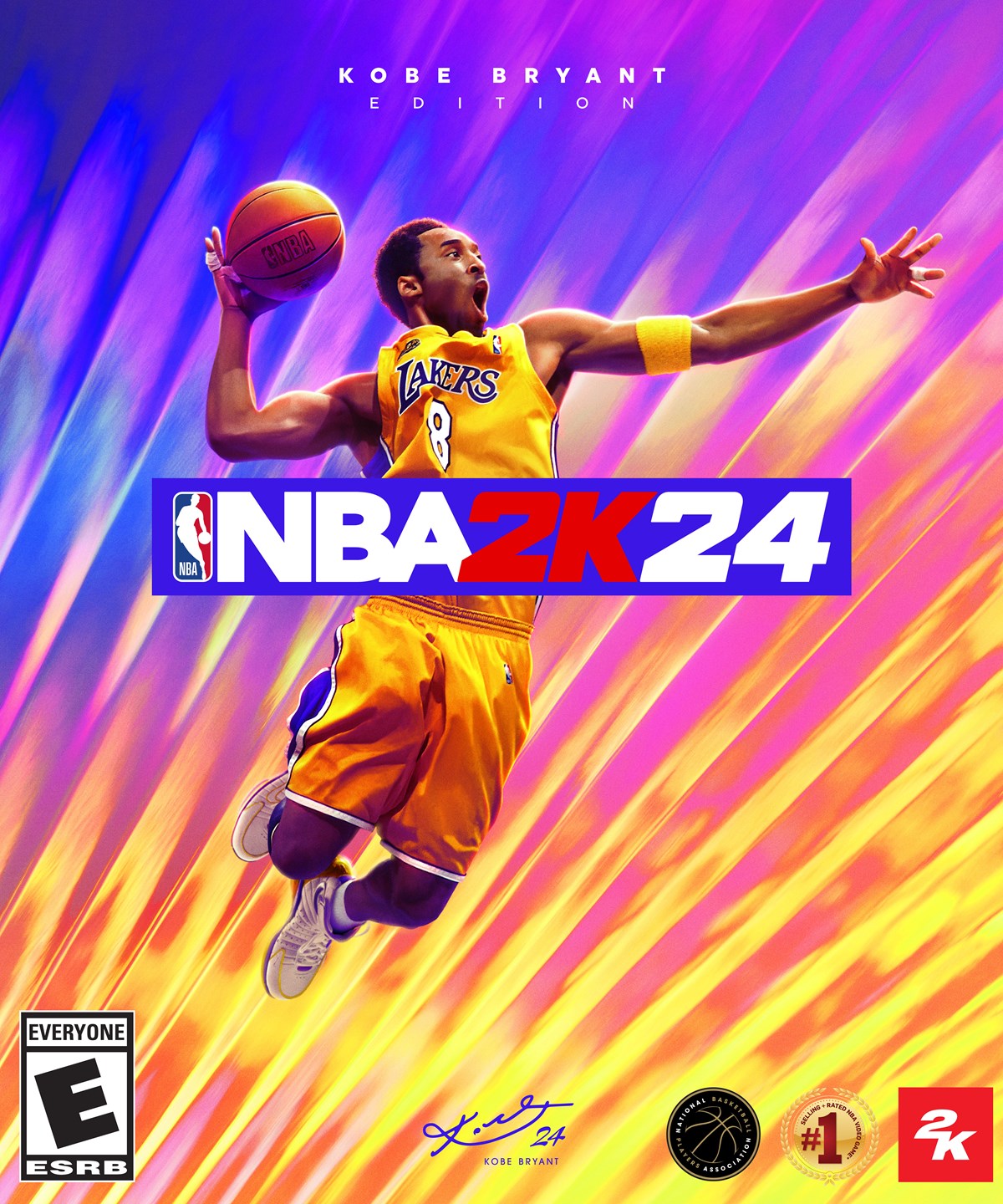 NBA 2K24 Kobe Bryant Edition Cover Art Vertical