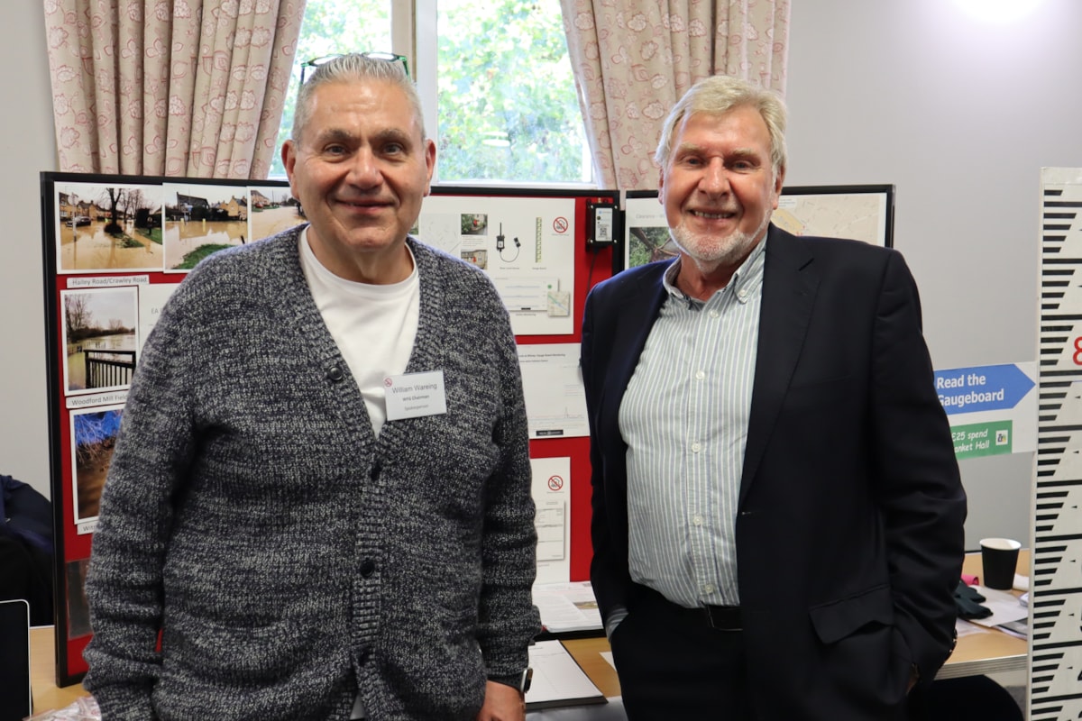 WODC Waterways Day 2026 - Witney Flood Group and Cllr Alistair Wray