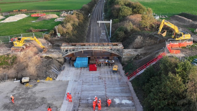 Upgrades underway for oldest in-situ cast-iron railway bridge in the world: Crawshaw Woods Bridge 2