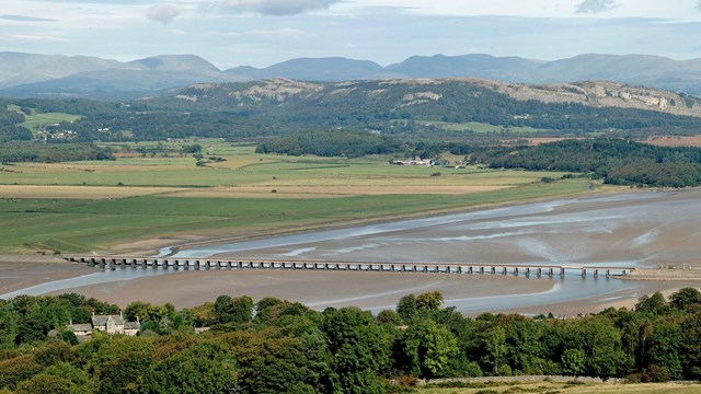 Furness line passengers to benefit from a more reliable railway in Arnside: Kent Viaduct Arnside