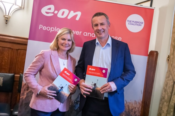 Chris Norbury and Justine Greening
