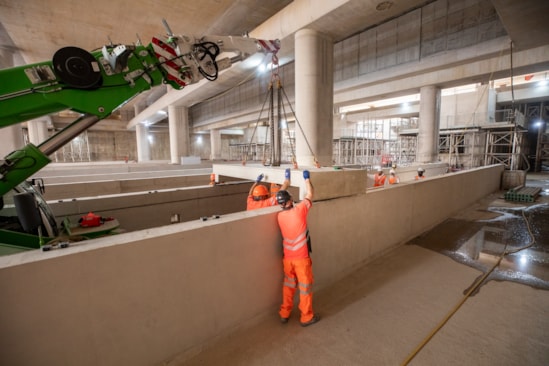 First HS2 platforms installed