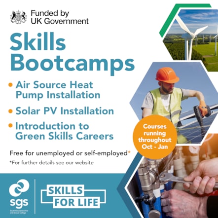 Skills Bootcamps - Green Skills