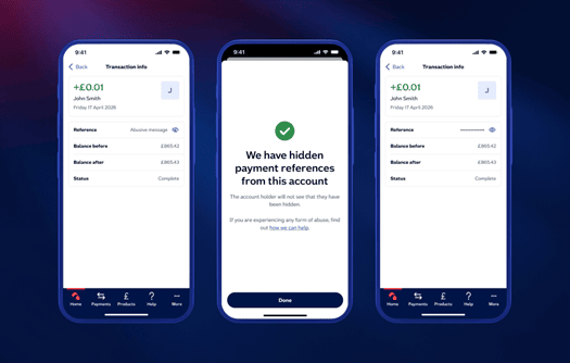 Hidden payment reference picture