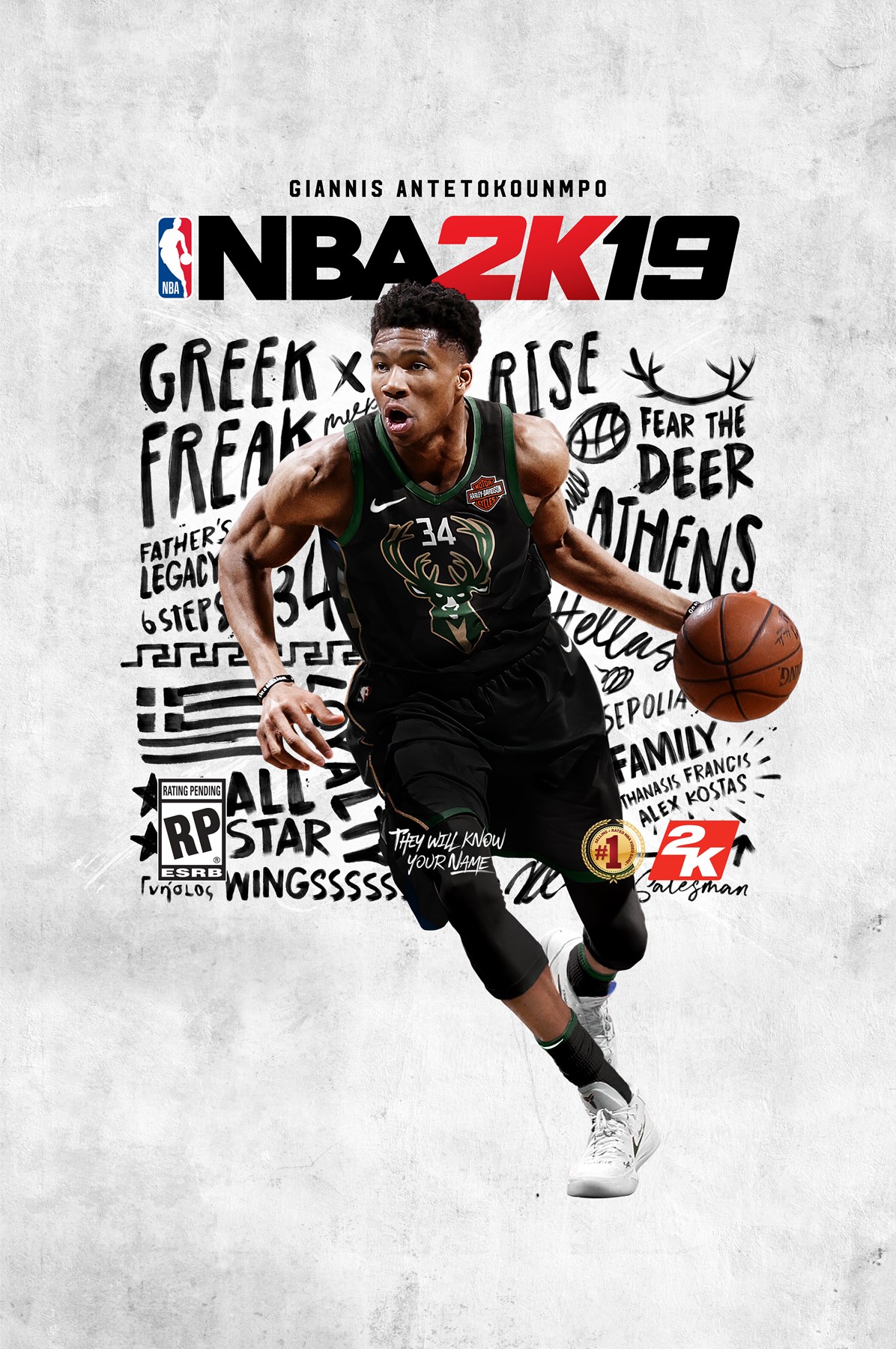 NBA2K19 Standard Art Vertical