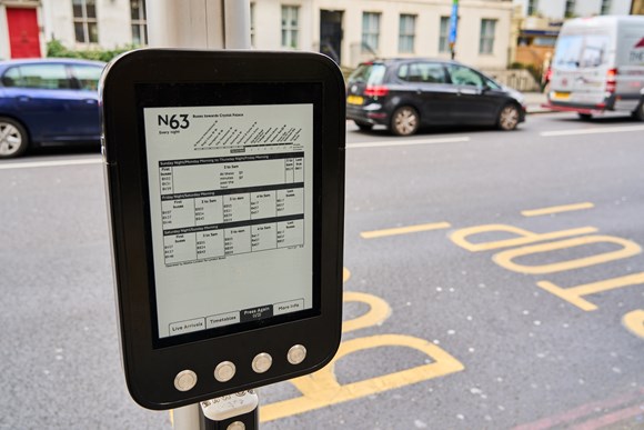 TfL Image - New bus Countdown screen-2