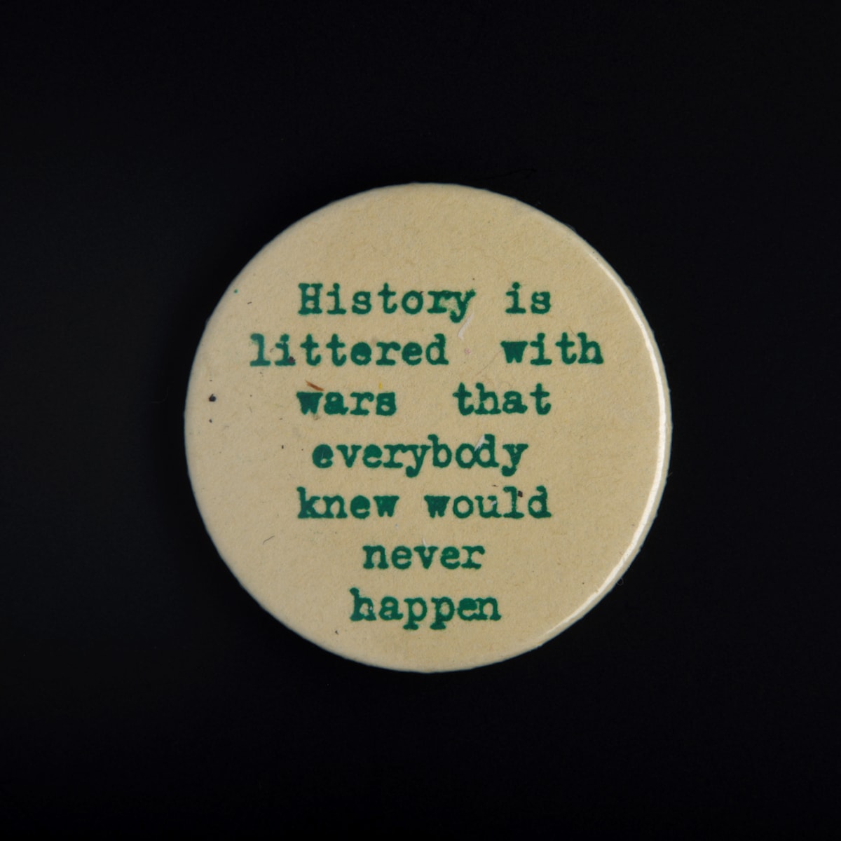 Protest badge, c.1980s Photo © National Museums Scotland (29)