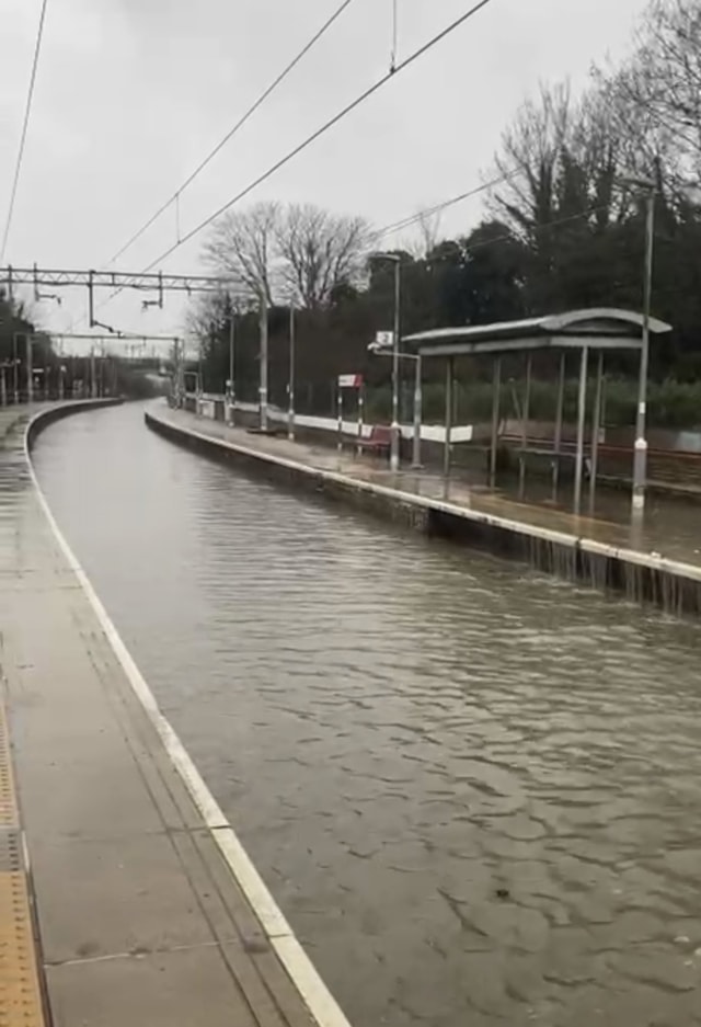 Flooding at Rye House in December 2025: Flooding at Rye House in December 2025