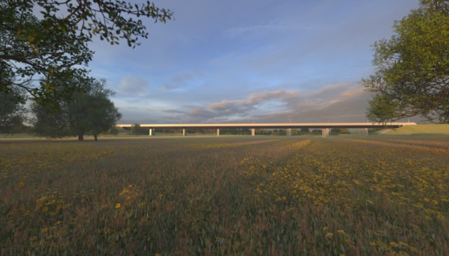 Architects visualisation of Westbury Viaduct 3