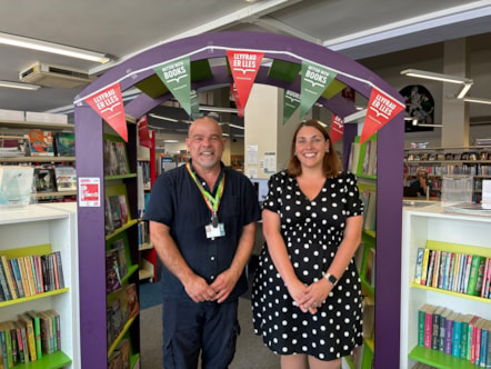 Heledd Fychan at Newport Library