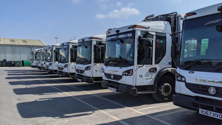 Council invests in waste vehicle fleet to protect services and cut carbon emissions
