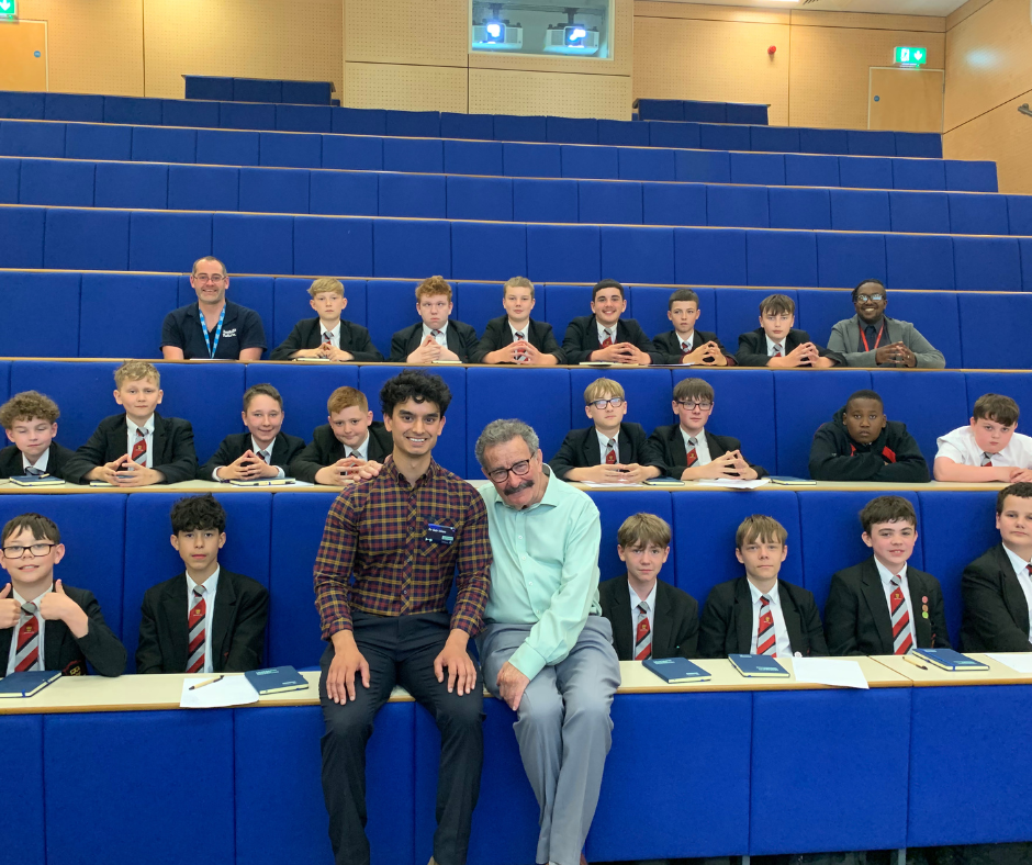 Hello Future, Henry John St Newman School & Lord Robert Winston