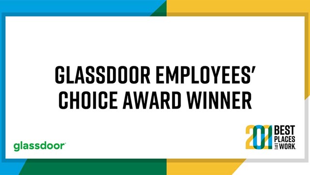 Glassdoor employee's choice award