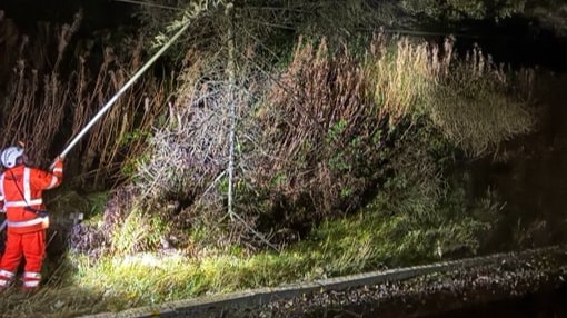 Getting Scotland’s Railway moving again after Storm Boelo: Bo'ness - Storm Boelo - October 2026