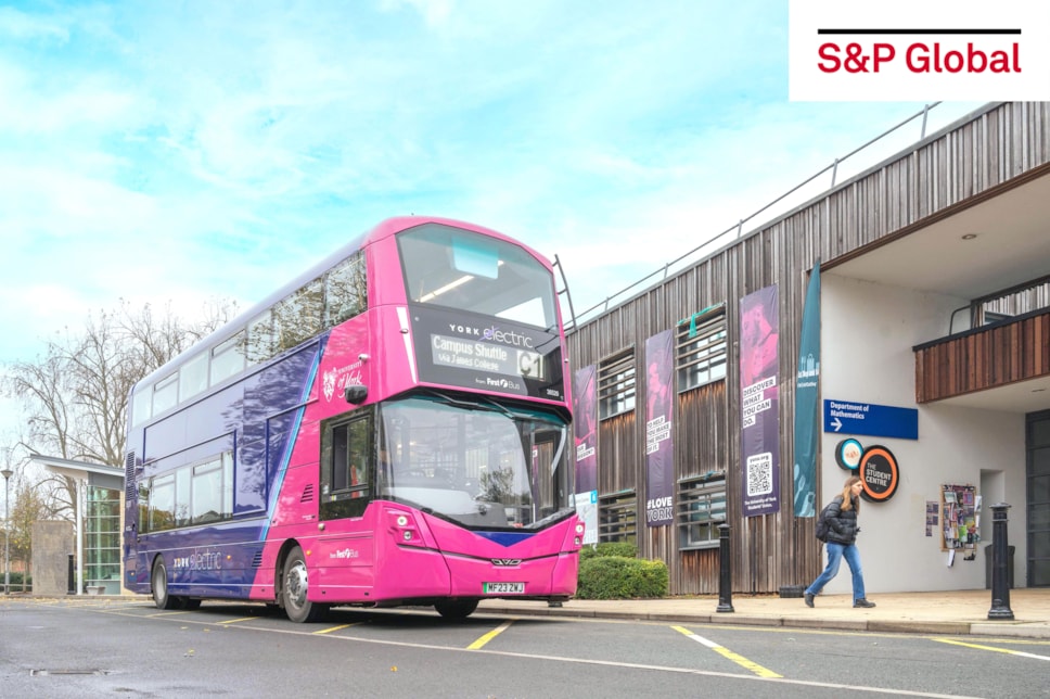 FirstGroup only UK transport operator included in this year’s S&P Sustainability Yearbook