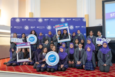 Lancashire school children at a Cyber Discovery Day at Chorley Town Hall, led by IN4 Group, as part of the Cyber Festival Education Week in February 2025