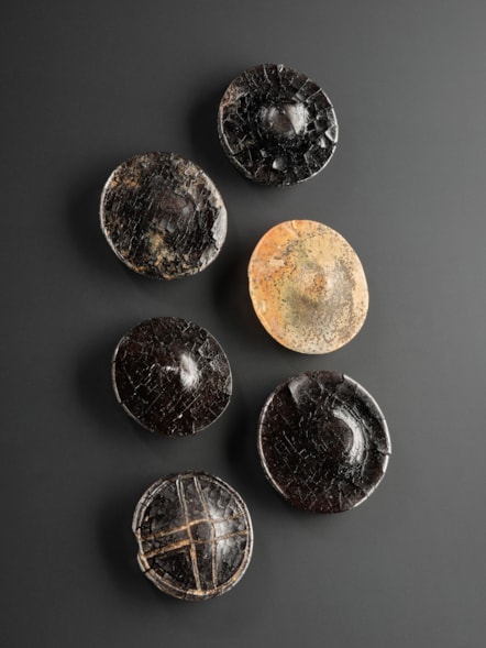 Buttons from the Rameldry assemblage. Image ©  National Museums Scotland