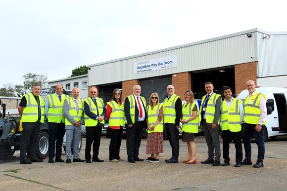 Norwich Roundtree Way Electrification launch 3