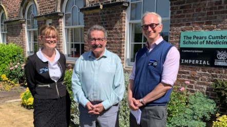Professor Lord Robert Winston visits PCSM at University of Cumbria