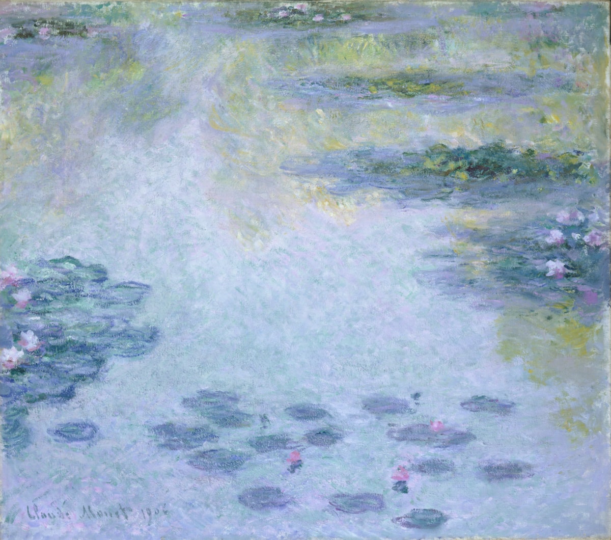 Waterlilies, Monet - by permission of Amgueddfa Cymru - Museum Wales