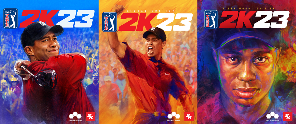 Brings the “More TOUR® PGA Woods Golf. 2K23 Tiger Game.” Iconic With More