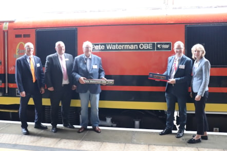 Pete Waterman Train Naming 3