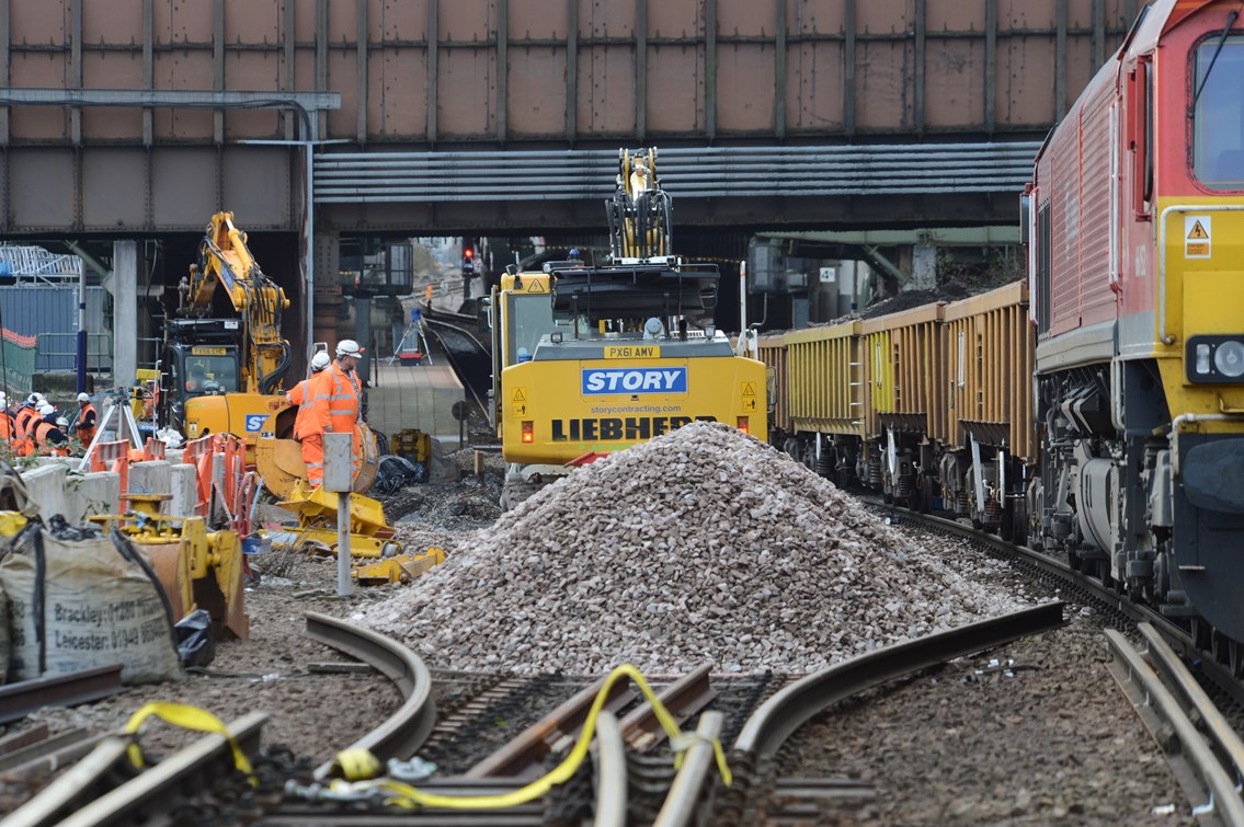 Manchester Victoria upgrade - Christmas 2013: Electrification work at Manchester Victoria was successfully completed over the Christmas/New Year period