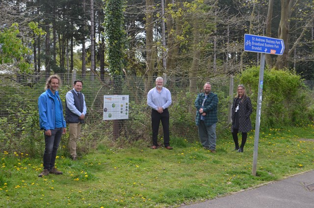 Bee-autiful habitats replace lost vegetation at the side of the railway in Norfolk: BugLife replanting scheme Anglia 2