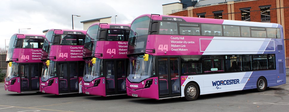 New buses Worcester