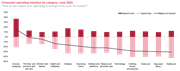 Sentiment 23 Category spend: Sentiment 23 Category spend