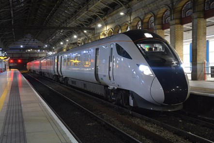 805001 - First Test Run - Preston  station