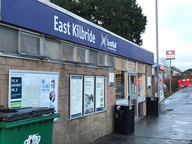 Network Rail reminds passengers about East Kilbride station works: EK 2-9