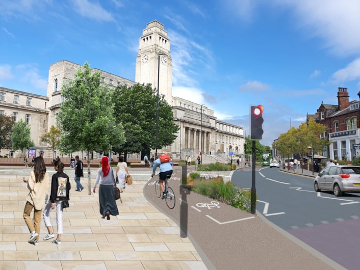 Parkinson Building Blenheim Terrace visualisation: Parkinson Building Blenheim Terrace visualisation