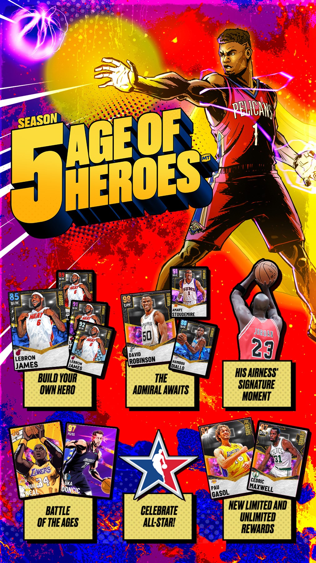 NBA 2K21 - MyTEAM Season 5 - Infographic - Vertical