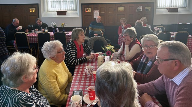 Devil’s Bridge Hall breakfast