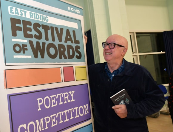 Poetry Palooza: East Riding Libraries to celebrate poetry with a day-long event: James Nash, Head Judge