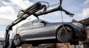 TfL Image- Vehicle being clamped 3: TfL Image- Vehicle being clamped 3
