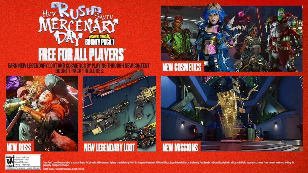 Borderlands 4 Bounty Pack 1 Content Graphic