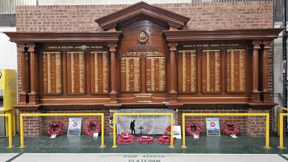 Image shows Newton Heath War Memorial