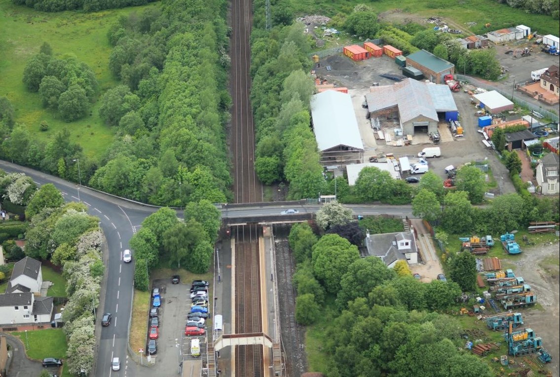 Network Rail announce Foundry Road site as base for electrification: Cleland Compound