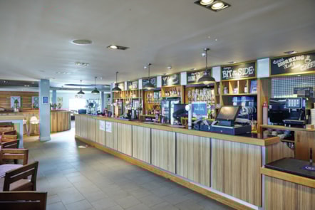 The Hawk Wood restaurant at Reighton Sands