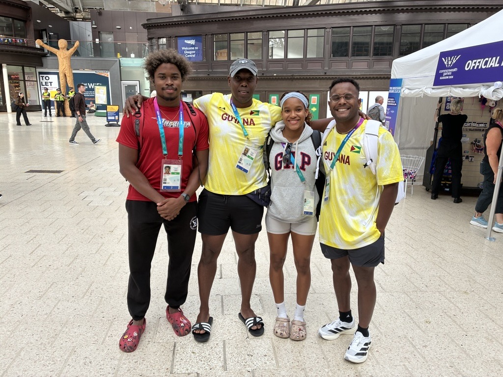 Guyana swim team
