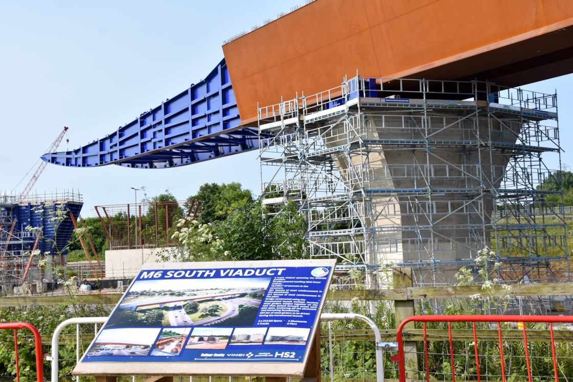 M6 South viaduct first launch June 2025 00052